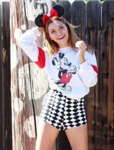 Alyson Stoner 2016 Mickey Mouse Costume